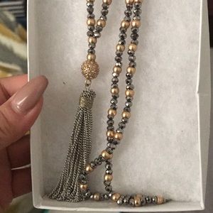 Gold & Silver Pendant Necklace